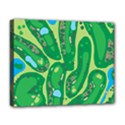 Golf Course Par Golf Course Green Deluxe Canvas 20  x 16  (Stretched) View1