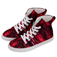 Followers,maroon,rose,roses Women s Hi-top Skate Sneakers by nateshop