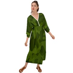 Green Camouflage, Camouflage Backgrounds, Green Fabric Grecian Style  Maxi Dress by nateshop