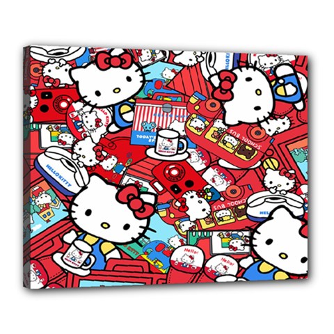 Hello-kitty-61 Canvas 20  X 16  (stretched) by nateshop