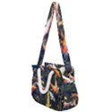 Koi Pond 3d Fish Rope Handles Shoulder Strap Bag View1