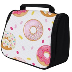 Vector Donut Seamless Pattern Full Print Travel Pouch (big) by Grandong