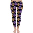 Halloween Skull Pattern Classic Winter Leggings View1