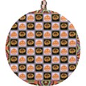 Chess Halloween Pattern Round Trivet View2