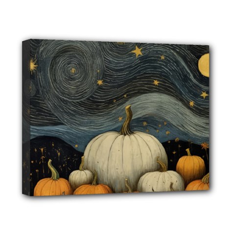 Pumpkin Halloween Canvas 10  X 8  (stretched) by Ndabl3x