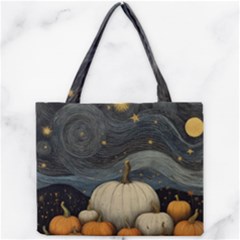 Pumpkin Halloween Mini Tote Bag by Ndabl3x