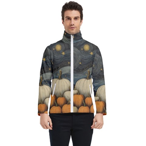 Pumpkin Halloween Men s Bomber Jacket by Ndabl3x