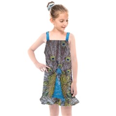 Peacock-feathers2 Kids  Overall Dress by nateshop