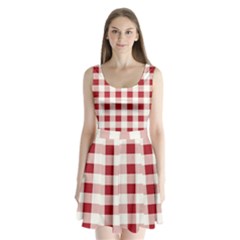 Gingham - 4096x4096px - 300dpi14 Split Back Mini Dress  by EvgeniaEsenina