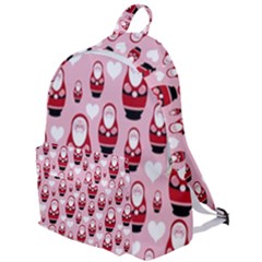 Christmas Santa Pattern The Plain Backpack by Grandong