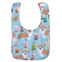 Welsh Corgis Dog Boba Tea Bubble Tea Cute Kawaii Baby Bib View1