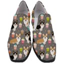 Welsh Corgi Dog Boba Tea Bubble Kawaii Women Slip On Heel Loafers View1