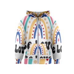 Be Love T- Shirt Be Love T- Shirt Yoga Reflexion Pose T- Shirtyoga Reflexion Pose T- Shirt Kids  Zipper Hoodie by hizuto