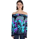 Aesthetic art  Off Shoulder Long Sleeve Top View1