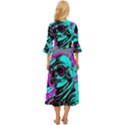 Aesthetic art  Midsummer Wrap Dress View4