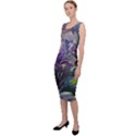 Abstract Blossoms  Sleeveless Pencil Dress View2