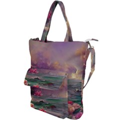 Abstract Flowers  Shoulder Tote Bag by Internationalstore