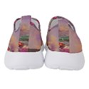 Abstract Flowers  Women s Slip On Sneakers View4