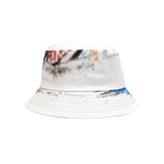 Venice T- Shirt Venice Voyage Art Digital Painting Watercolor Discovery T- Shirt (5) Inside Out Bucket Hat (kids) by ZUXUMI