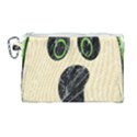 Vintage Halloween Ghost T- Shirt Vintage Halloween Ghost T- Shirt Canvas Cosmetic Bag (Large) View1