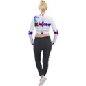 Arts Long Sleeve Cropped Velvet Jacket View2