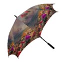 Floral Blossoms  Golf Umbrellas View2