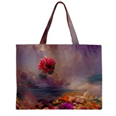 Floral Blossoms  Zipper Mini Tote Bag by Internationalstore