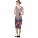 Floral Blossoms  Sleeveless Pencil Dress View4