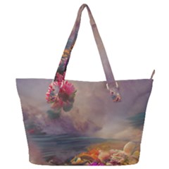 Floral Blossoms  Full Print Shoulder Bag by Internationalstore