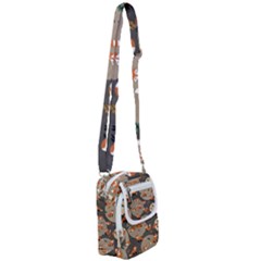 Fox Pattern Shoulder Strap Belt Bag by Pakjumat