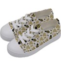 Bee Honeycomb Honeybee Insect Kids  Low Top Canvas Sneakers View2