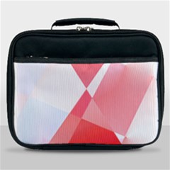 Abstract T- Shirt Pink Chess Player Abstract Colorful Texture T- Shirt Lunch Bag by EnriqueJohnson