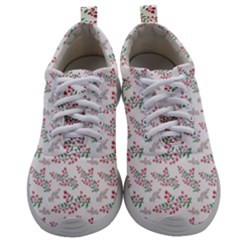 Christmas Shading Festivals Floral Pattern Mens Athletic Shoes by Sarkoni