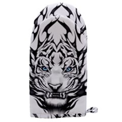 White And Black Tiger Microwave Oven Glove by Sarkoni