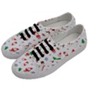 Christmas Santa Claus Pattern Men s Classic Low Top Sneakers View2