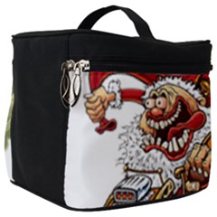 Funny Santa Claus Christmas Make Up Travel Bag (big) by Sarkoni