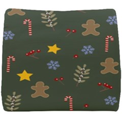 Christmas Party Pattern Design Seat Cushion by uniart180623