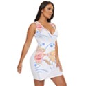 Fishing Lover T- Shirtfish T- Shirt (7) Draped Bodycon Dress View3