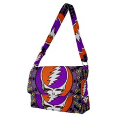 Gratefuldead Grateful Dead Pattern Full Print Messenger Bag (m) by Sarkoni