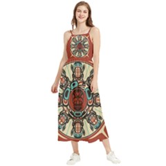 Grateful-dead-pacific-northwest-cover Boho Sleeveless Summer Dress by Sarkoni