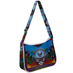 Grateful Dead Wallpapers Zip Up Shoulder Bag by Sarkoni