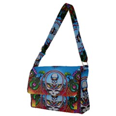 Grateful Dead Wallpapers Full Print Messenger Bag (m) by Sarkoni