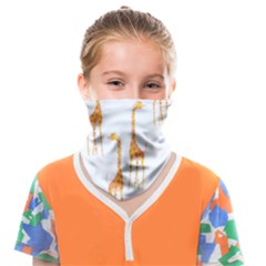 Giraffe Pattern T- Shirt Giraffes T- Shirt Face Covering Bandana (kids) by EnriqueJohnson