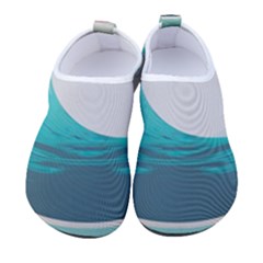 Tidal Wave Ocean Sea Tsunami Wave Minimalist Women s Sock-style Water Shoes by uniart180623