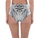 Tiger Head Reversible High-Waist Bikini Bottoms View2