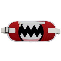 Funny Angry Rounded Waist Pouch by Ket1n9