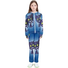 Cats Funny Kids  Tracksuit by Ket1n9