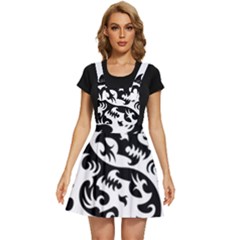 Ying Yang Tattoo Apron Dress by Ket1n9