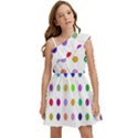 Circle Pattern(1) Kids  One Shoulder Party Dress View1