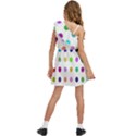 Circle Pattern(1) Kids  One Shoulder Party Dress View4